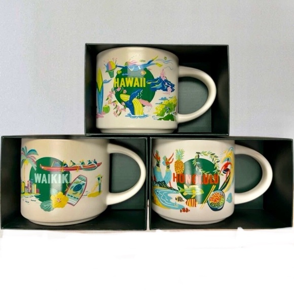 🏝️ HONOLULU Discovery Series NIB 14oz mug coffee tea Starbucks Hawaii collection - Picture 9 of 12